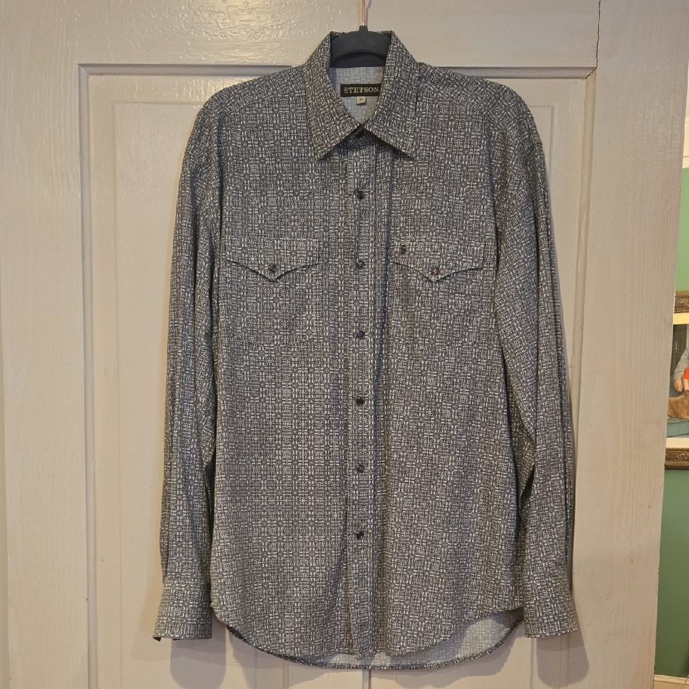 Stetson LS PEARL SNAP Men's Shirt